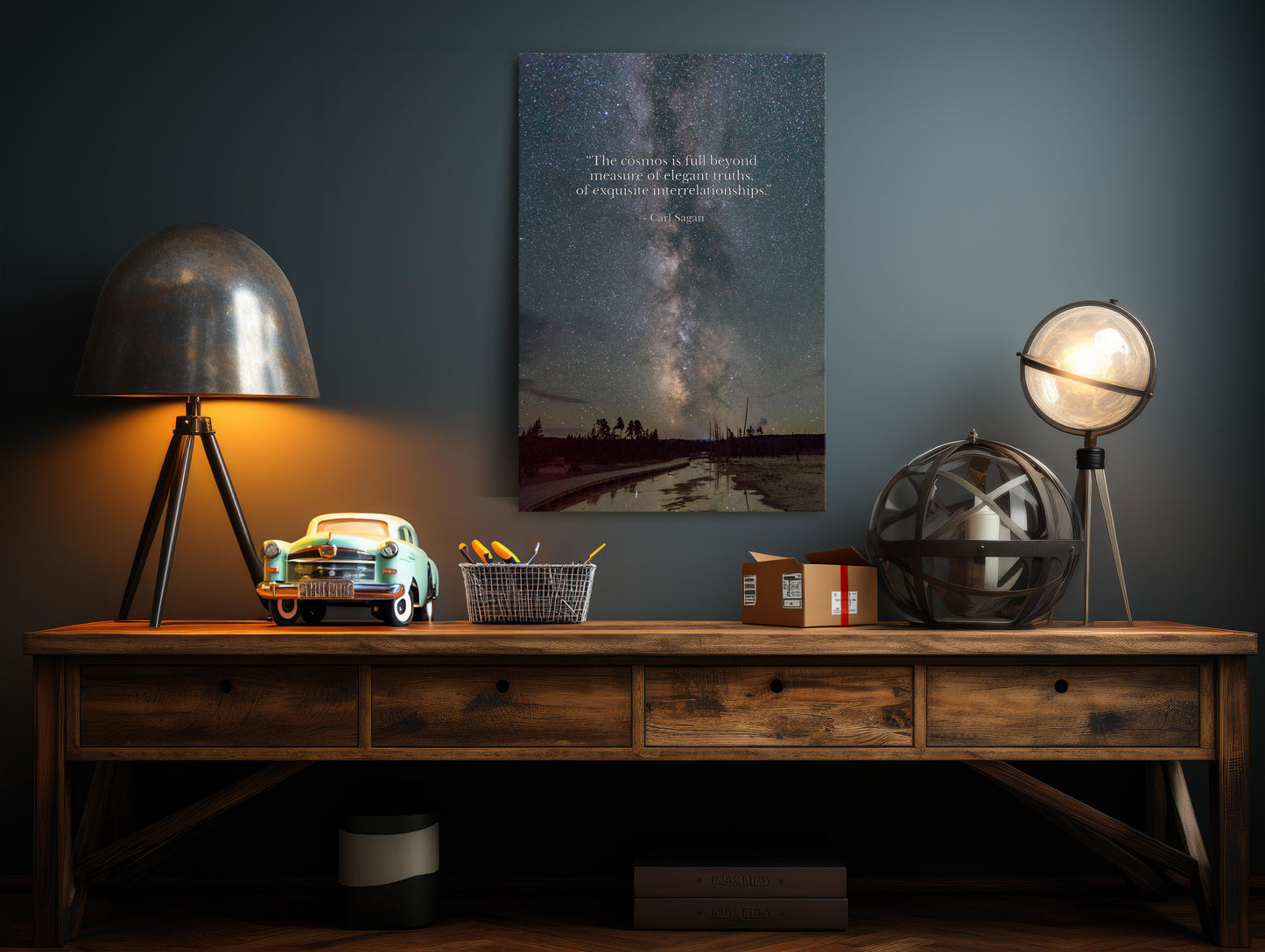 Milky Way – The Cosmos Rises Over Yellowstone- Gift Edition