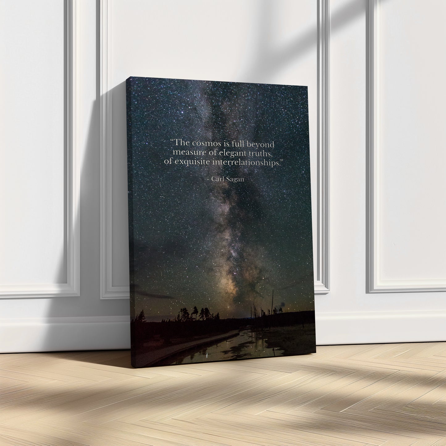 Milky Way, The Cosmos Rises Over Yellowstone