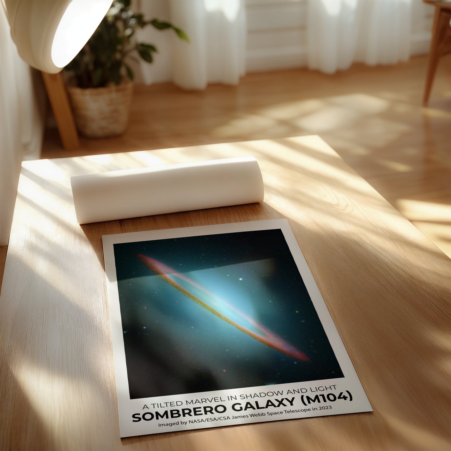 Sombrero Galaxy – Light and Silence at the Edge of Virgo-Gift Collection