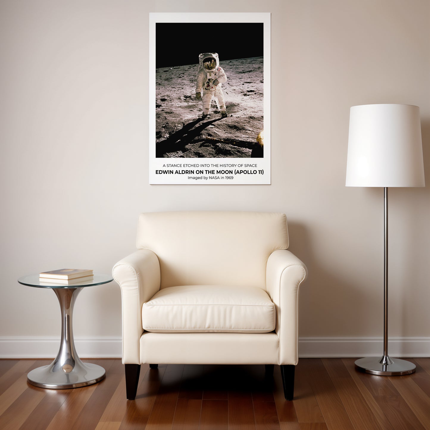 Buzz Aldrin on the Moon – Silence, Shadow, and One Small Step