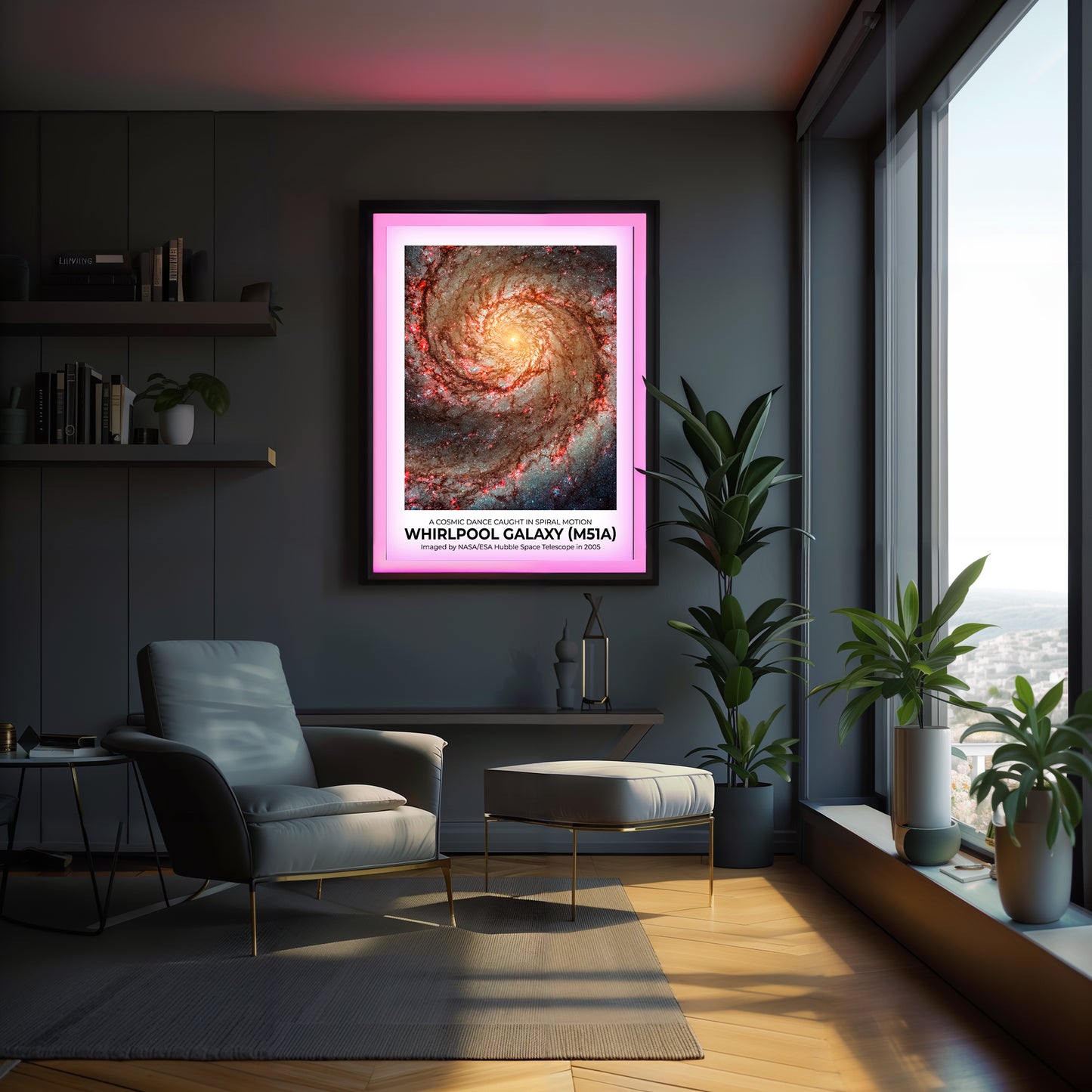 Whirlpool Galaxy, A Spiral Danced into Being Gallery