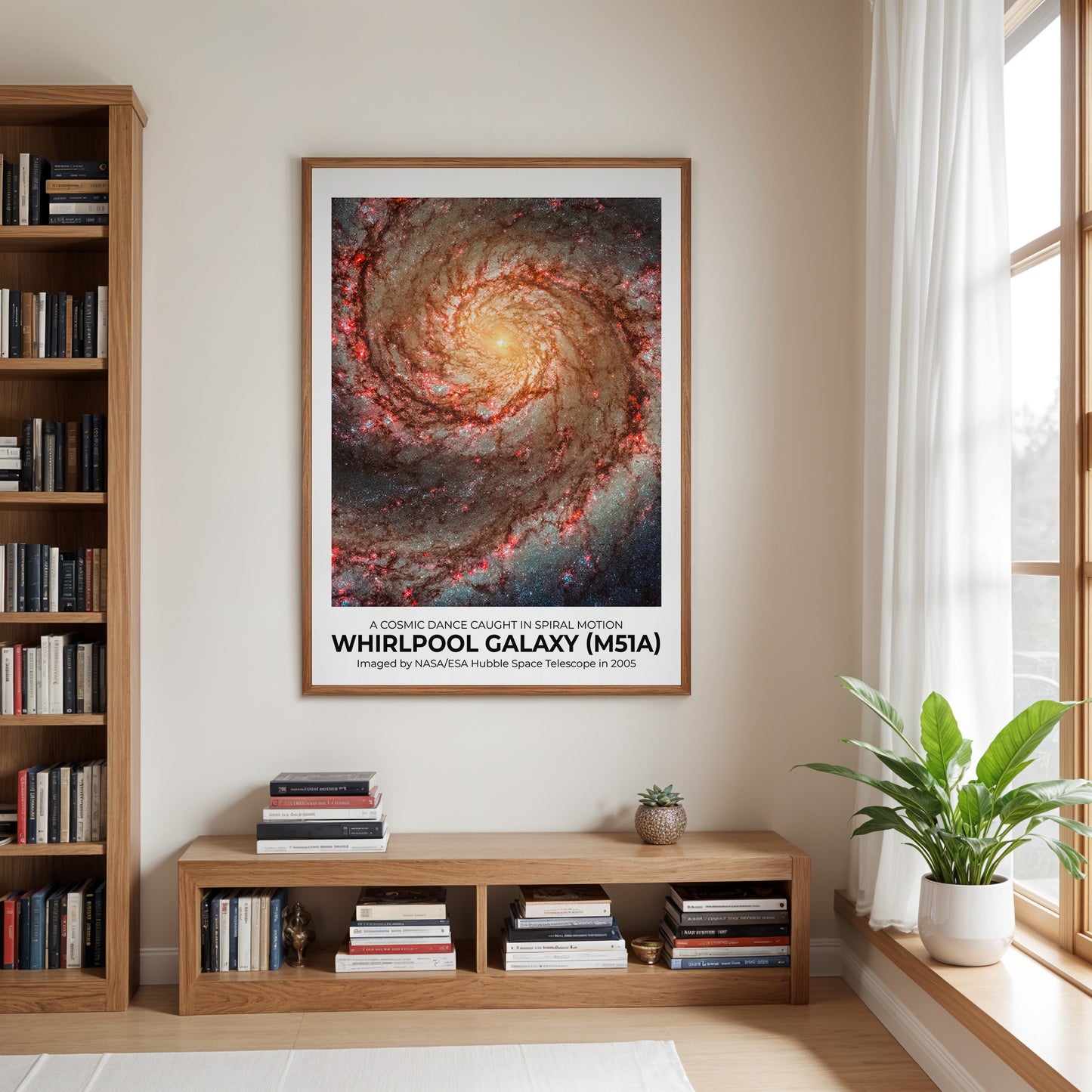 Whirlpool Galaxy, A Spiral Danced into Being Gallery