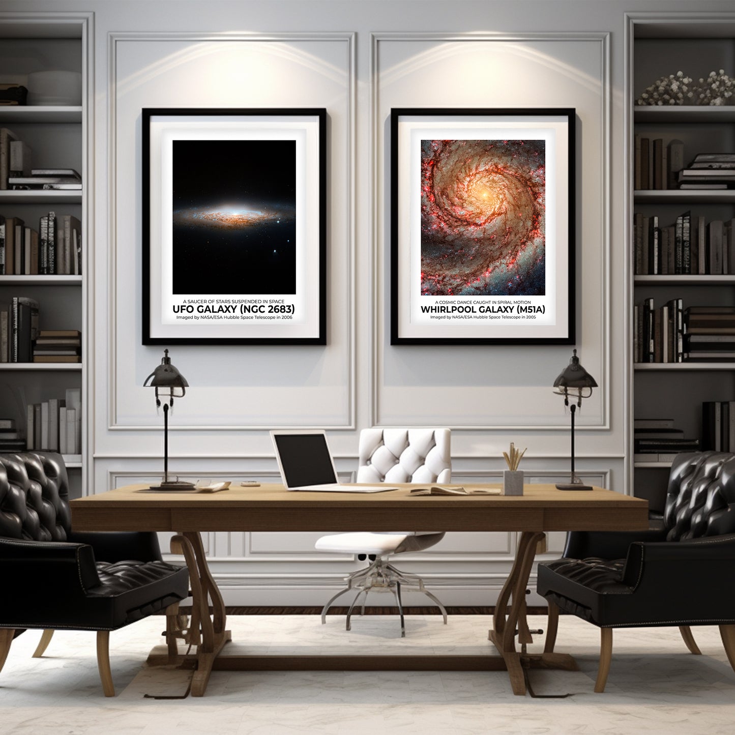 Whirlpool Galaxy, A Spiral Danced into Being Gallery