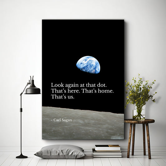 Earthrise – Our Pale Blue Home from Afar