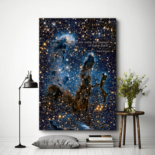 Pillars of Creation – Where Stars Rise from Dust
