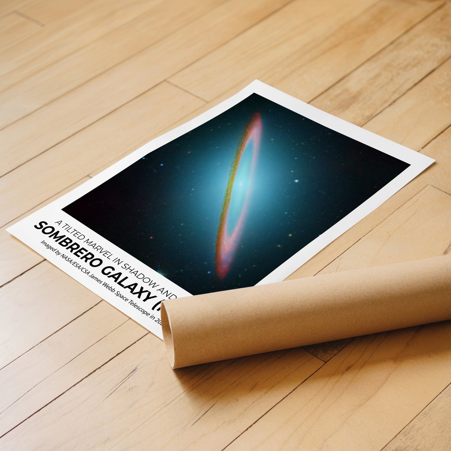 Sombrero Galaxy – Light and Silence at the Edge of Virgo-Gift Collection
