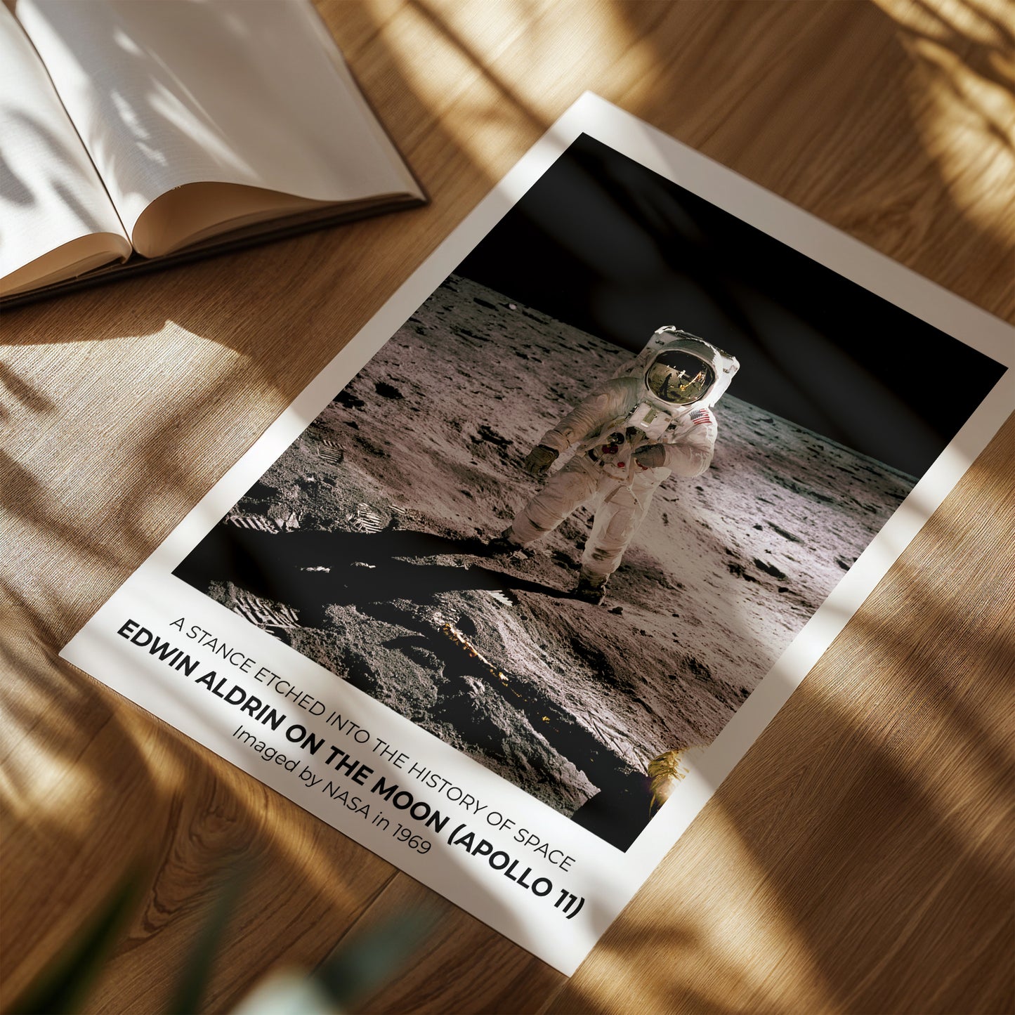 Buzz Aldrin on the Moon – Silence, Shadow, and One Small Step