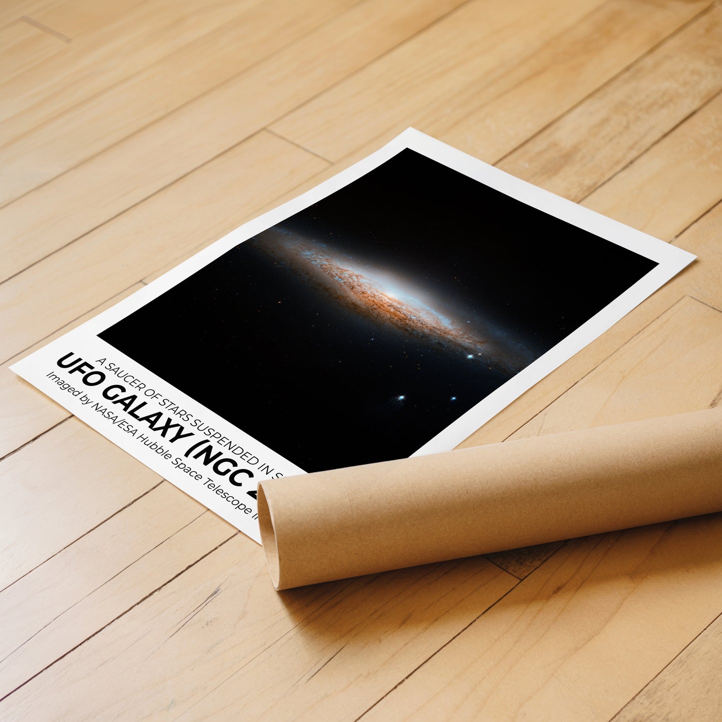 UFO Galaxy – A Saucer Silhouetted in Stars-Gift Collection
