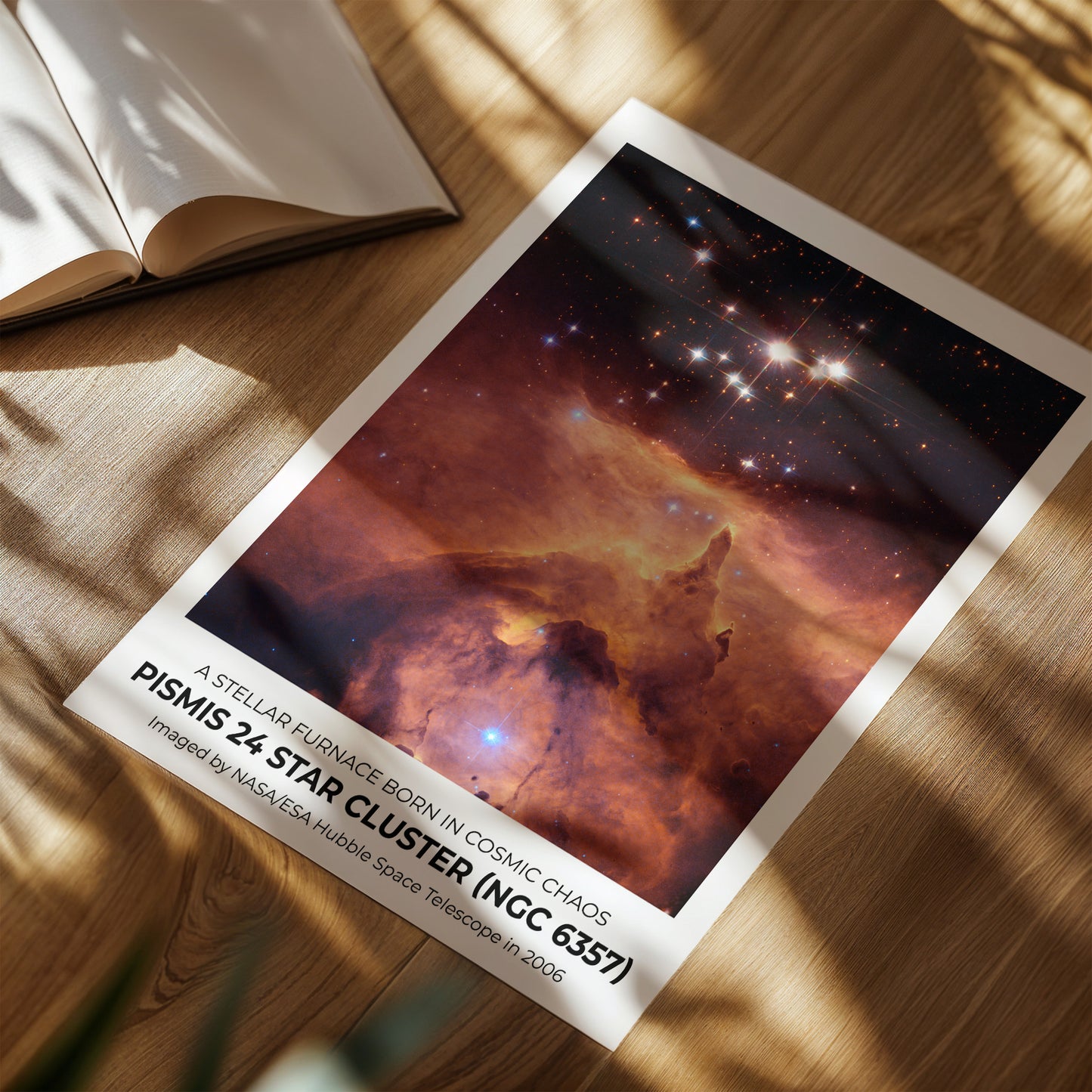Pismis 24– Stars Born in Fire and Dust