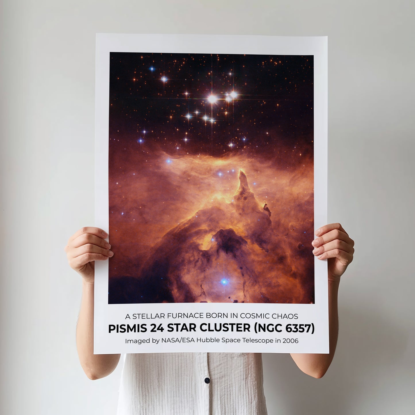 Pismis 24– Stars Born in Fire and Dust