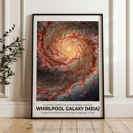 Whirlpool Galaxy – A Spiral Danced into Being Gallery