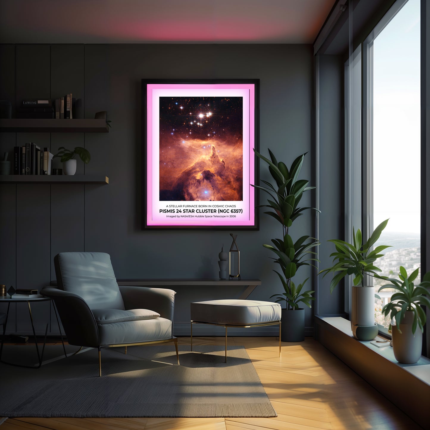 Pismis 24, Stars Born in Fire and Dust